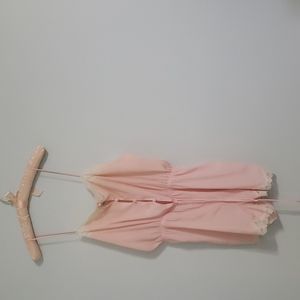 Victoria's Secret // Vintage Pink Romper